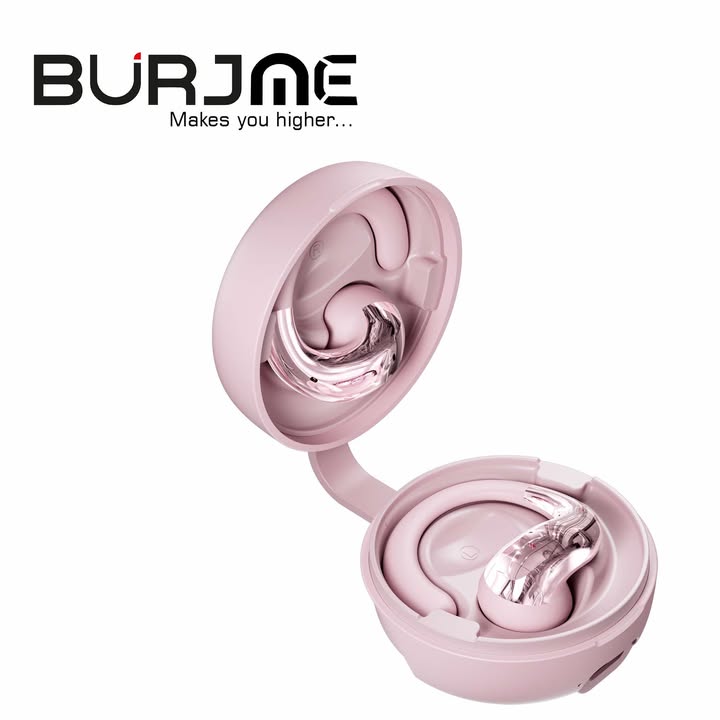 Burjme Wireless Earphone Bluetooth Earphone Sports IPX5 Waterproof Smart Touch Bluetooth 5.4